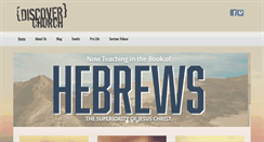 Desktop Screenshot of discoverchurchnow.com